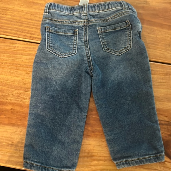 BABY B’GOSH JEANS WITH SUSPENDERS 9/12M - Picture 2 of 3